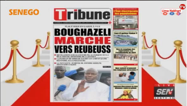 Revue de Presse Français Sen Tv du Jeudi 21 Novembre 2019 (Video)