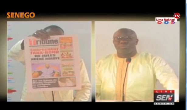 Revue de Presse (Wolof) Sen TV du Vendredi 08 Novembre 2019 (Video)