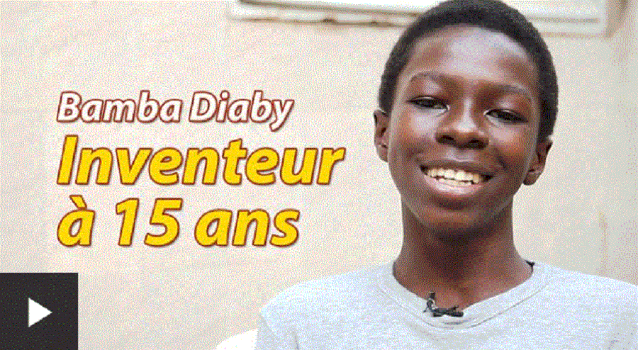 15 ans, Sénégalais, autodidacte, il crée une voiture, un thermomètre…