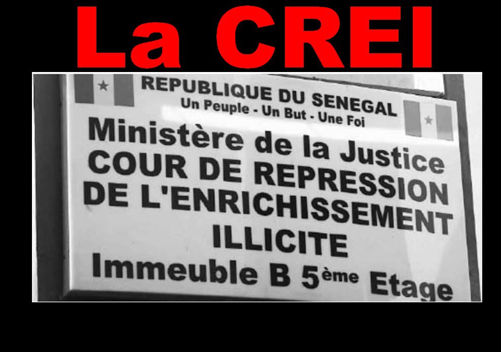 Non, La CREI n’est pas une forfaiture juridique Par Waly Ndiaye