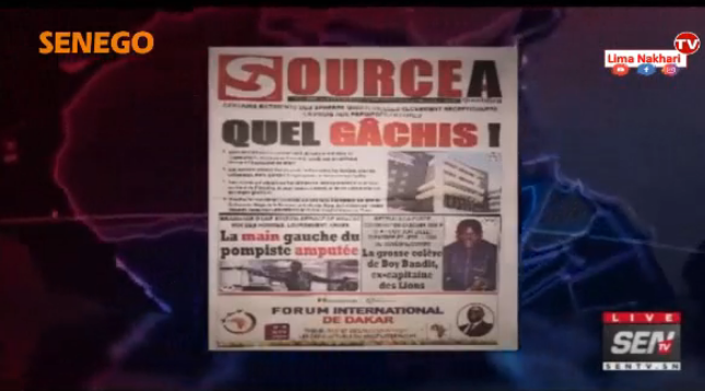 Revue de Presse Français Sen TV du Jeudi 14 Novembre 2019 (Video)