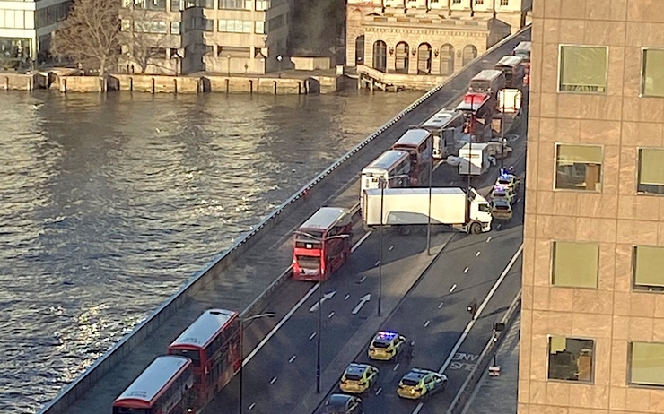Angleterre : Une attaque au couteau sur le London Bridge fait des victimes