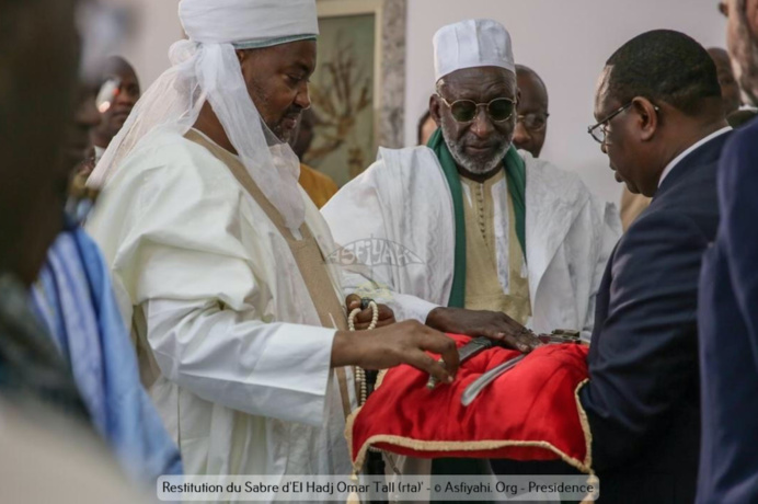 Restitution sabre El Hadj Omar Tall : Le Sénat français donne son feu vert