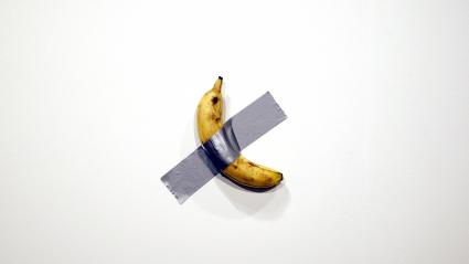 Une banane vendue à  120 000 dollars