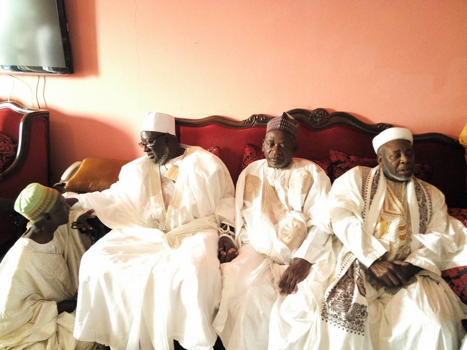 cheikh moussa de kiota 1 - Le Khalife Cheikh Moussa de Kiota du Niger en visite à Médina Baye