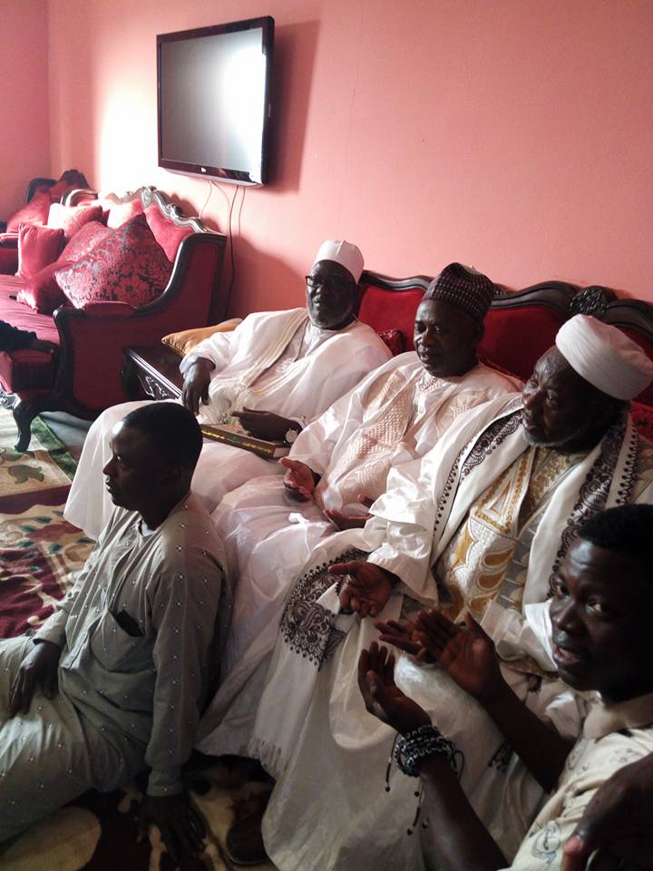 cheikh moussa de kiota 4 - Le Khalife Cheikh Moussa de Kiota du Niger en visite à Médina Baye