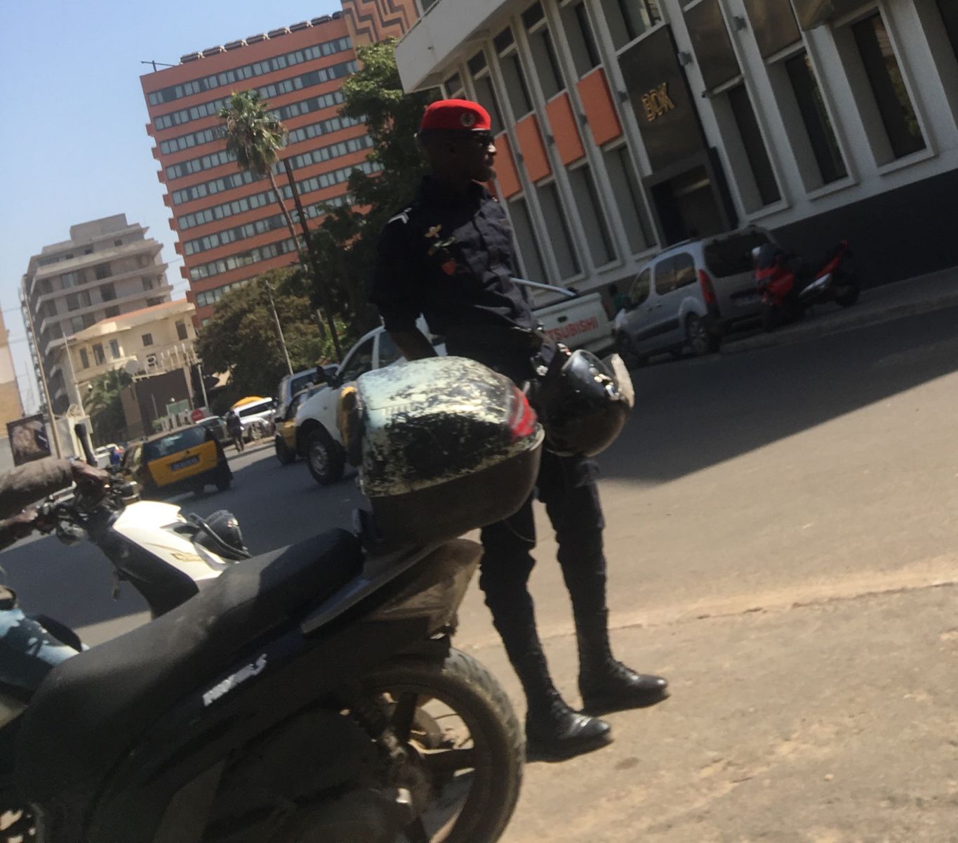 dakar securite 8 - Manifestations de « Ñoo Lank » : Dakar sous haute surveillance (Photos)