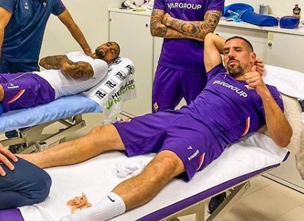 Franck Ribéry sur son lit d’hôpital… (photos)