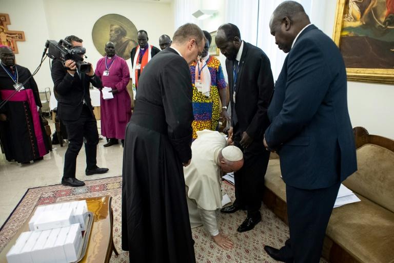 Noël – Pourparlers de paix au Soudan du sud : Les vœux du Pape François