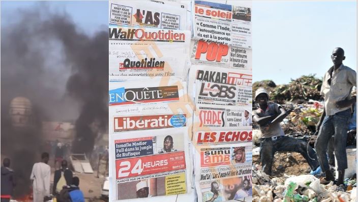 Revue Presse : Affrontements à Mbour, Mbeubeuss… au menu
