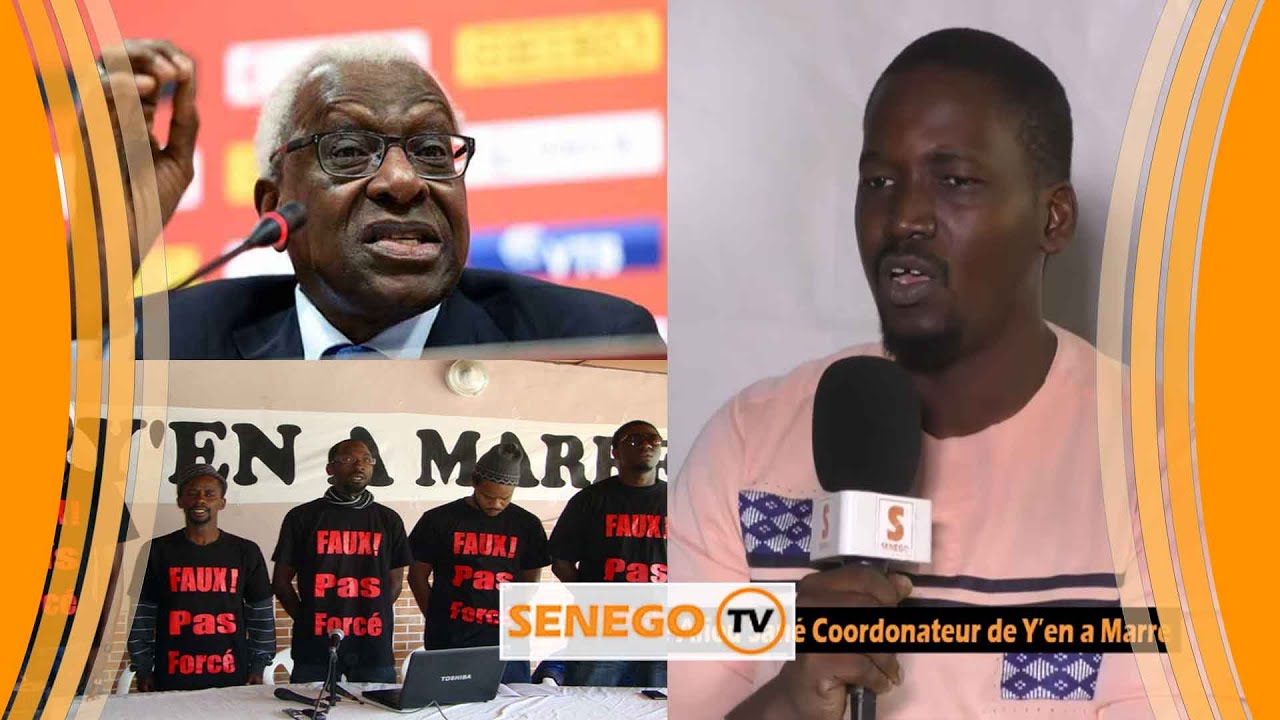 Aliou Sané (Y en a marre): « En 2013, Lamine Diack nous a payé… »