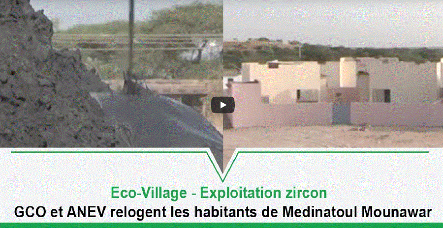 Vidéo : Eco-Village : Médinatoul Mounawar à l’heure du Zircon… Regardez