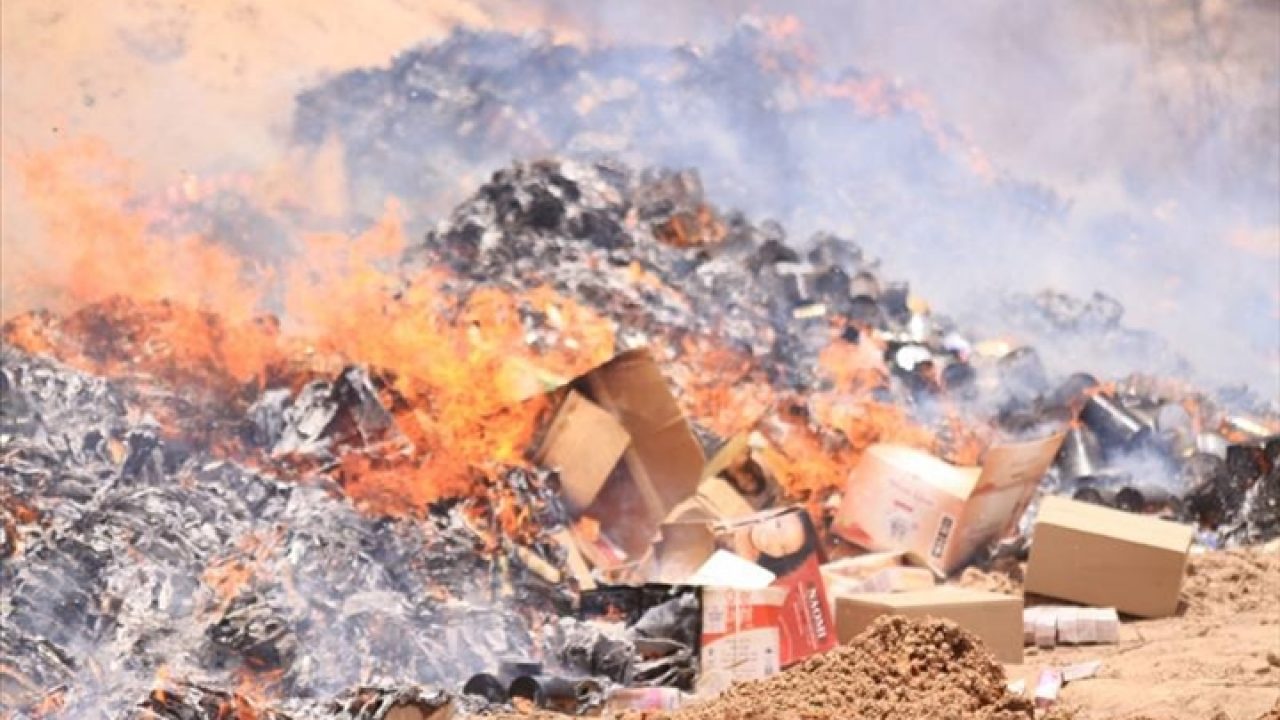 Tambacounda: Plus de 1500 kg produits impropres à la consommation incinérés