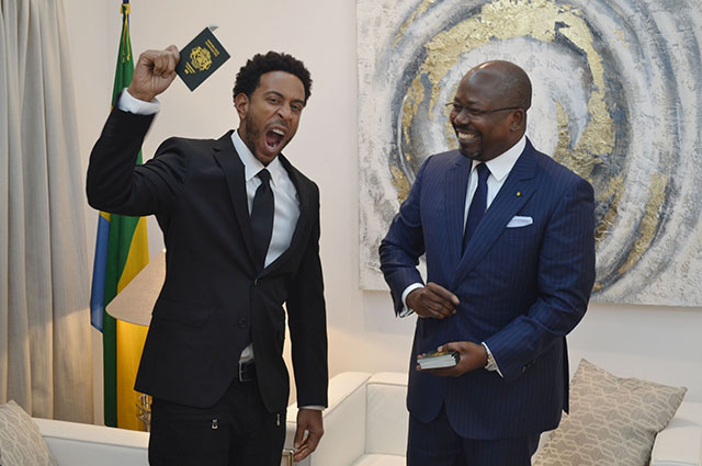 Le rappeur américain, Ludacris, devient Gabonais