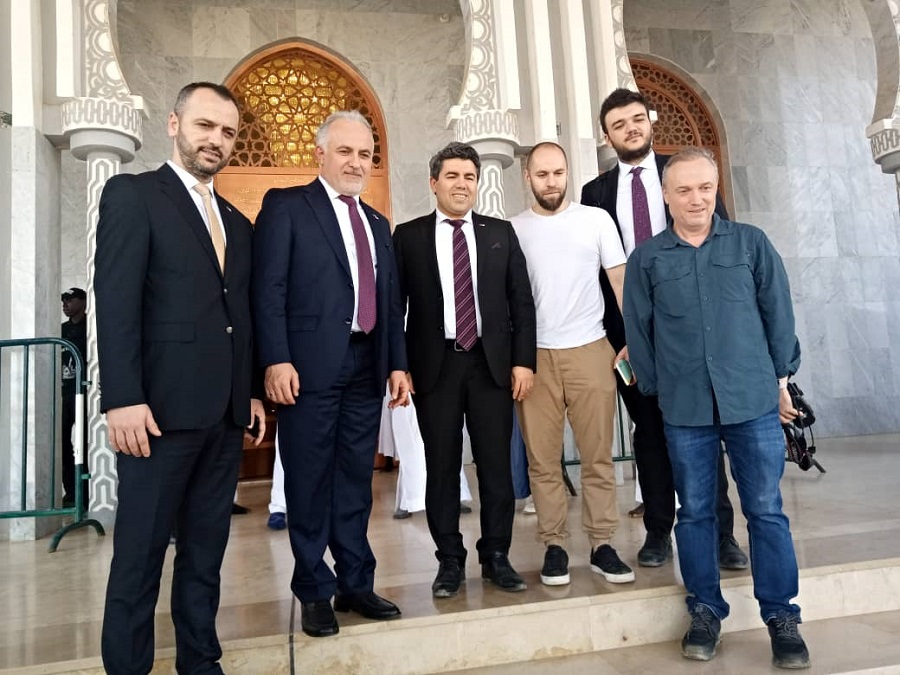 (05Photos) Une délégation turque à Massalikoul Djinane