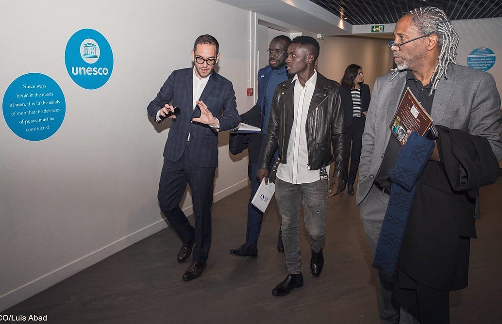 PSG : Gana a reçu une distinction de l&rsquo;UNESCO…(photos)