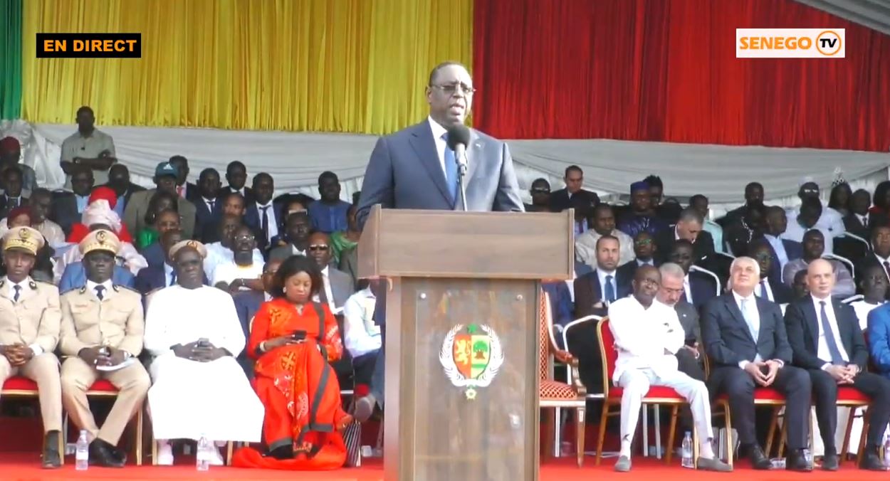 Stade du Sénégal : Macky Sall procède au lancement des travaux (Senego Tv)
