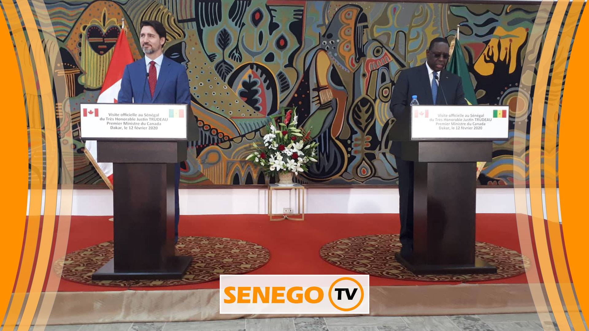 Revivez la Conférence de presse conjointe du Président Macky Sall, et du Pm canadien