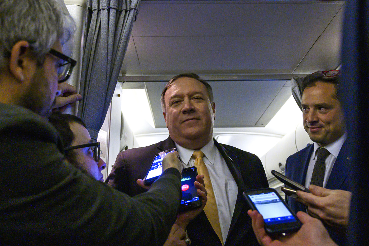 L’arrivée du Secrétaire d’Etat américain Michael Pompeo (Vidéo)