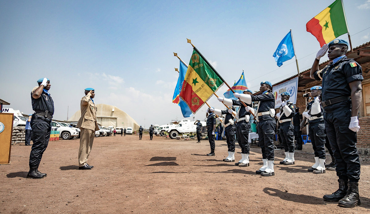 RDC : Une centaine de policiers sénégalais décorés