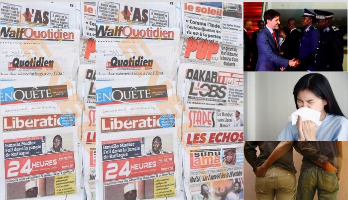 Revue de Presse : Coronavirus, scandales sexuels…à la Une