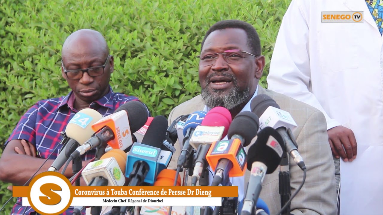 Conférence presse à Touba : le médecin chef confirme les 6 cas de coronavirus (Senego TV)