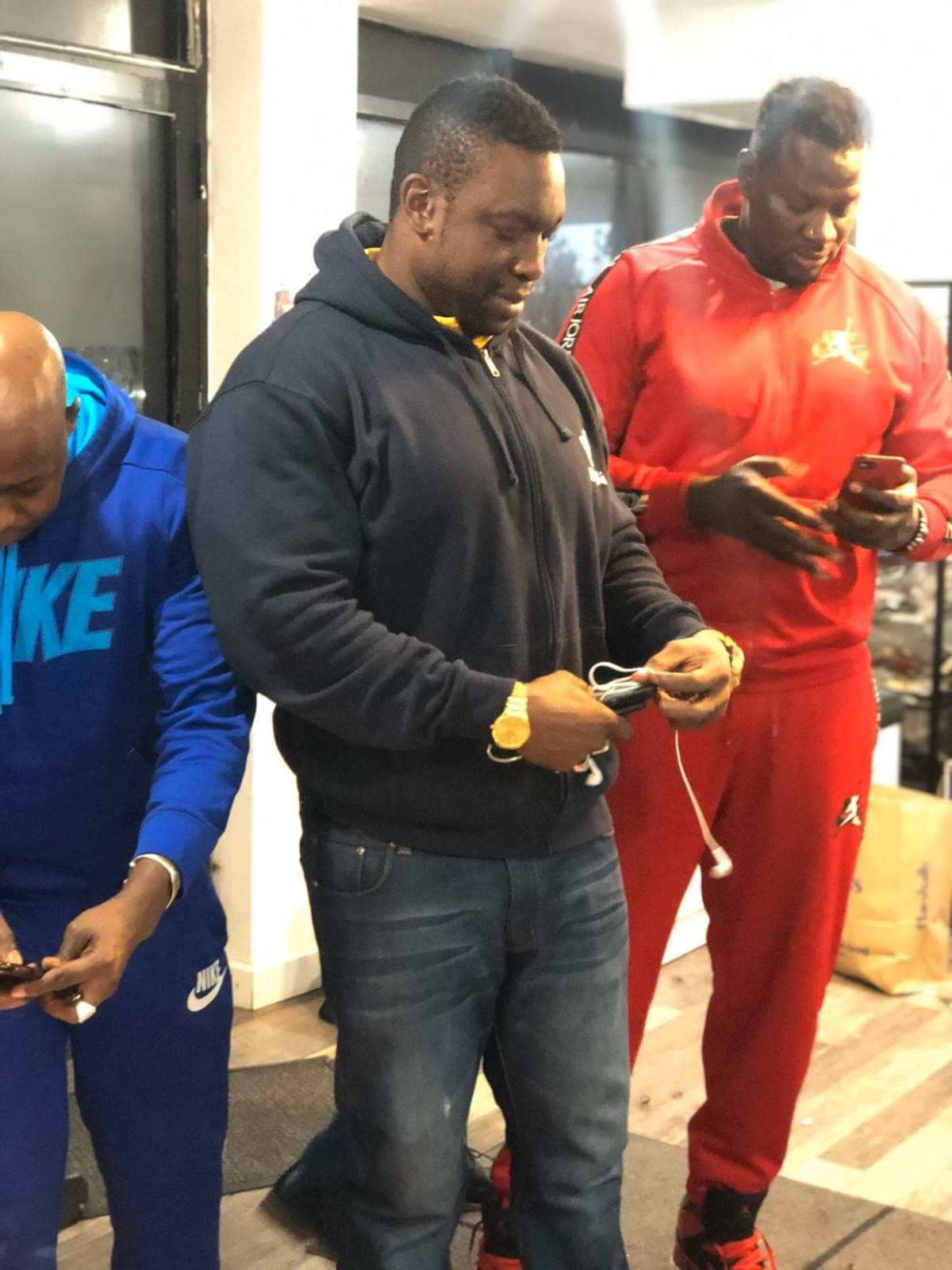 Lutte : Quand Abdou Diouf et Gouy-Gui se retrouvent aux Etats Unis (02 Photos)