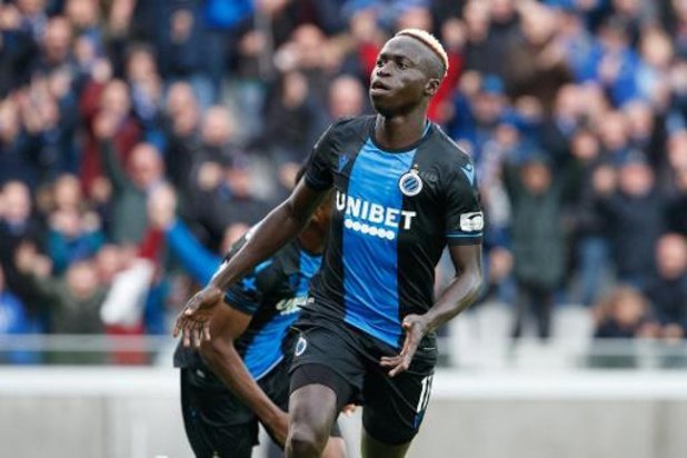 Ajax et Bruges négocient le transfert de Krépin Diatta