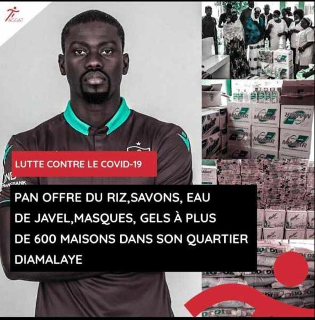 Lutte contre le coronavirus : Pape Alioune Ndiaye équipe son quartier (photos)