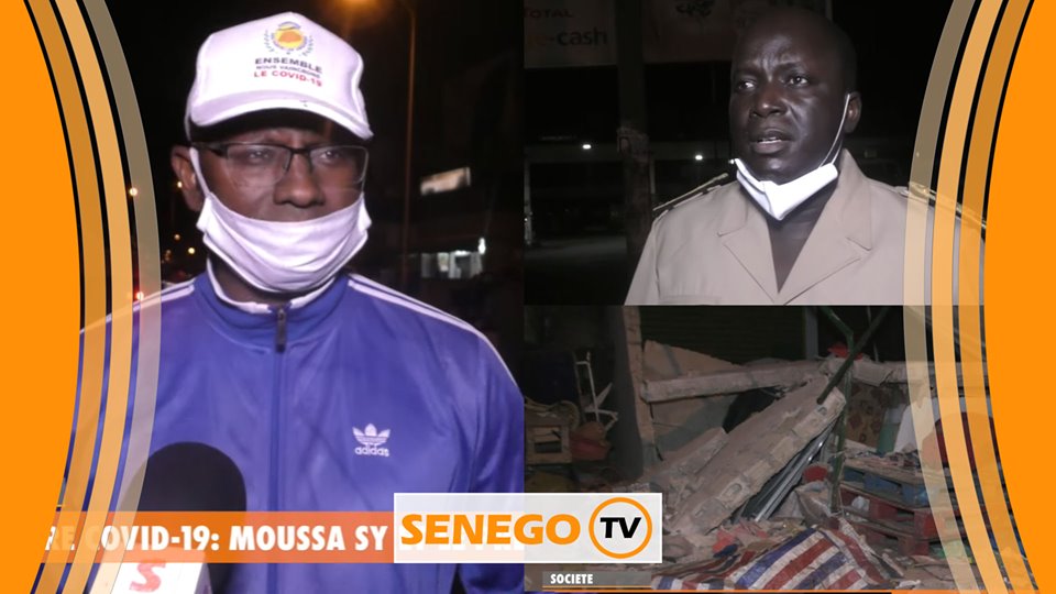 Rond-point Case Bi : Moussa Sy et le préfet en opération de déguerpissement (Senego Tv)