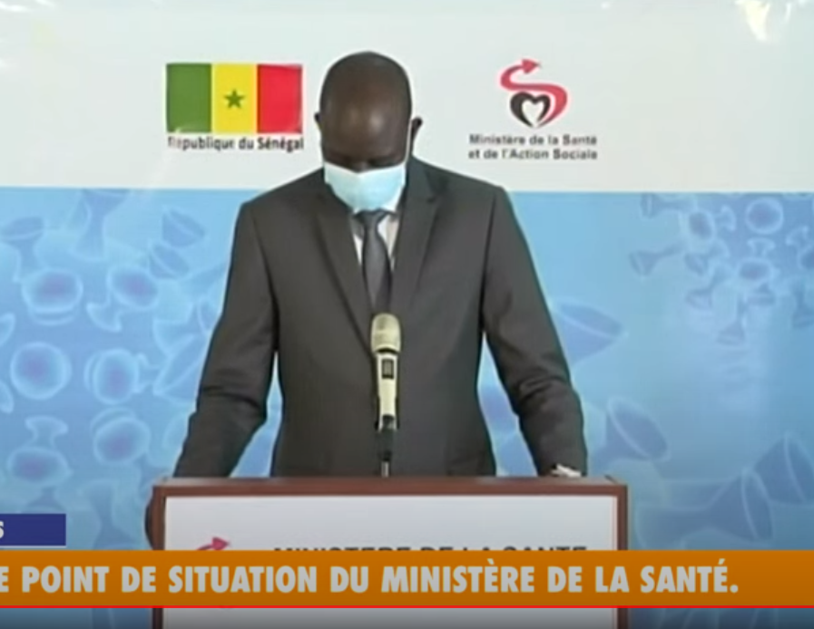 Covid-19: Le Sénégal totalise 442 cas déclarés positifs, ce mercredi 22 avril (Senego Tv)