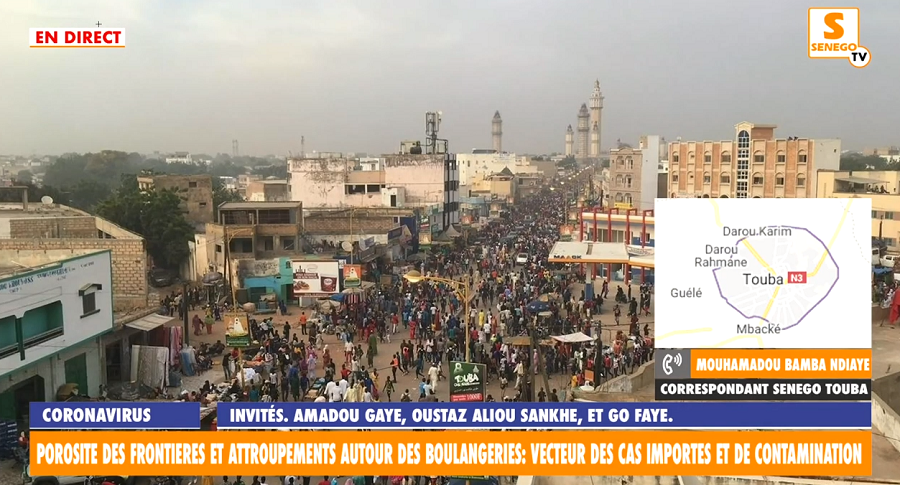 Senego-TV – Covid-19 : « Vers un confinement total à Touba (?) » Regardez