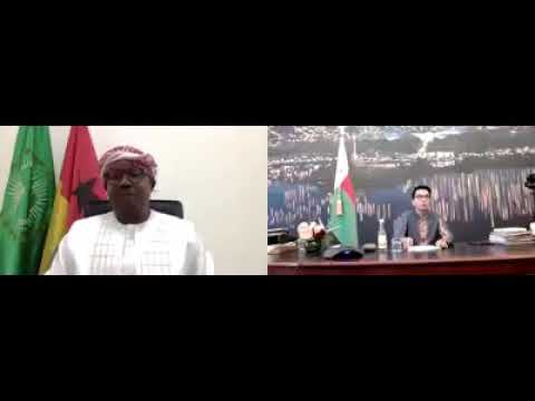 Covid-Organics de Madagascar : La vidéo de l’échange entre Embalo et Rajoelina