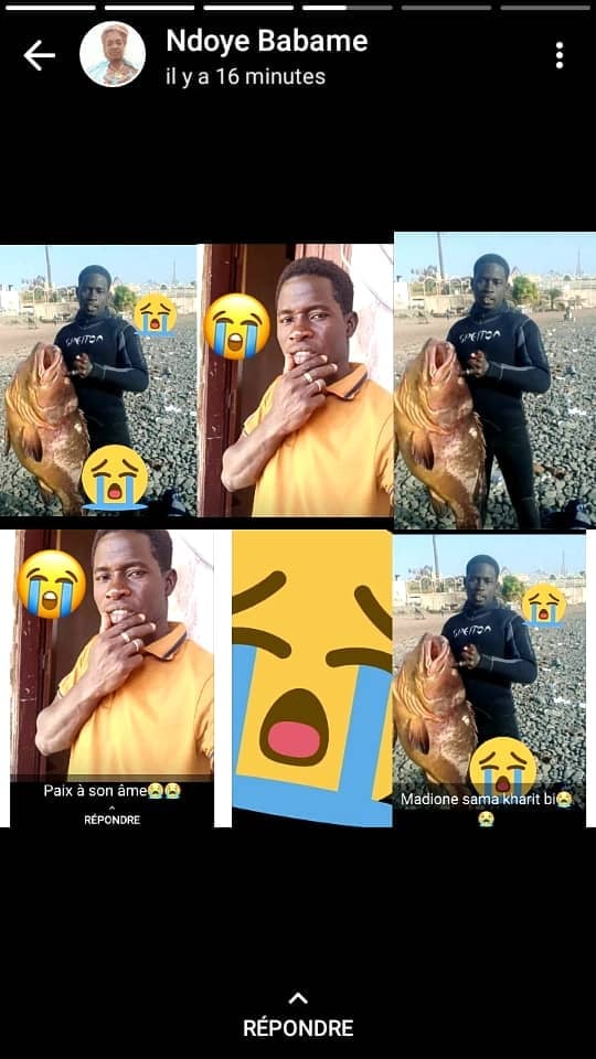 Noyade à la plage de Yoff : Les sapeurs pompiers ont repêché le corps sans vie d&rsquo;un jeune