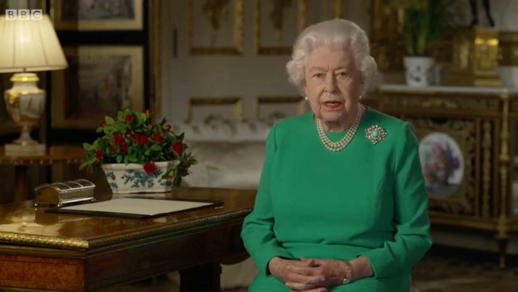 Covid 19 – Angleterre: Revivez le discours historique de la reine Elizabeth II (vidéo)