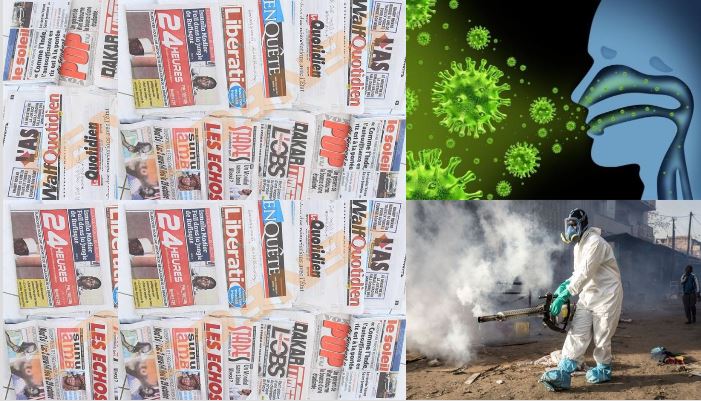 Revue Presse : Le Covid-19 élit page à la Une des quotidiens