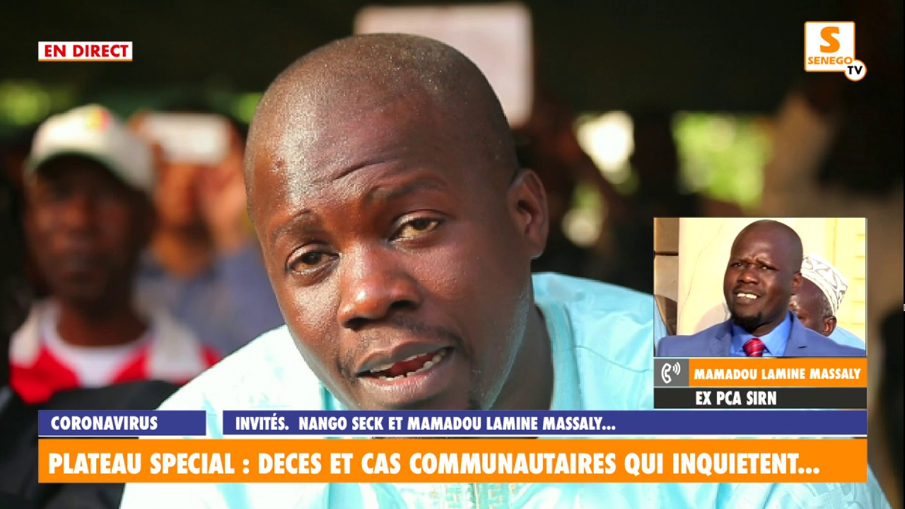 Mamadou Massaly : « Que tout malade du coronavirus se signale, l’heure est grave » (Senengo TV)