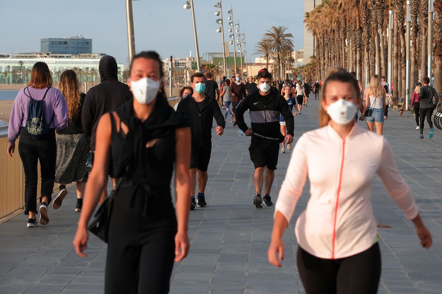Sport et promenade : Déconfinement progessif, bouffée d&rsquo;air en Espagne