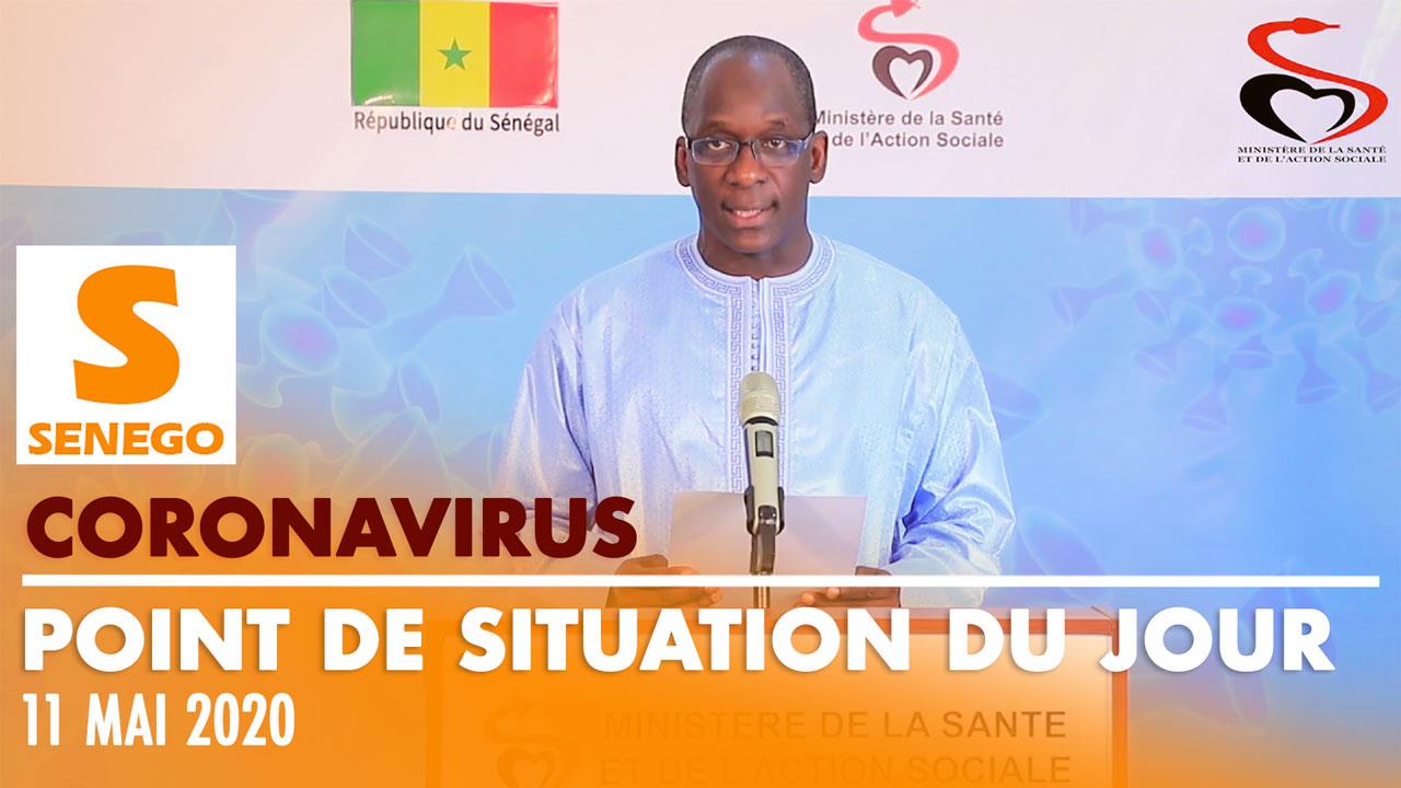 Revivez sur Senego-TV le point-situation du Covid-19 au Sénégal, par le ministère de la Santé (lundi 11 mai)
