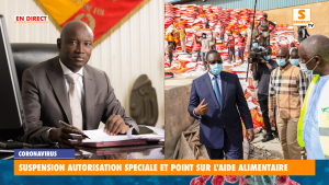 Point de situation, suspension d’autorisation spéciale, intervention de Farba Senghor. Revivez notre direct !
