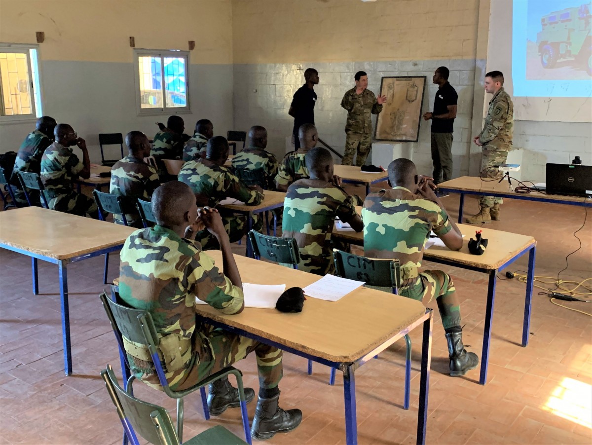 armée americiane et senegalaise