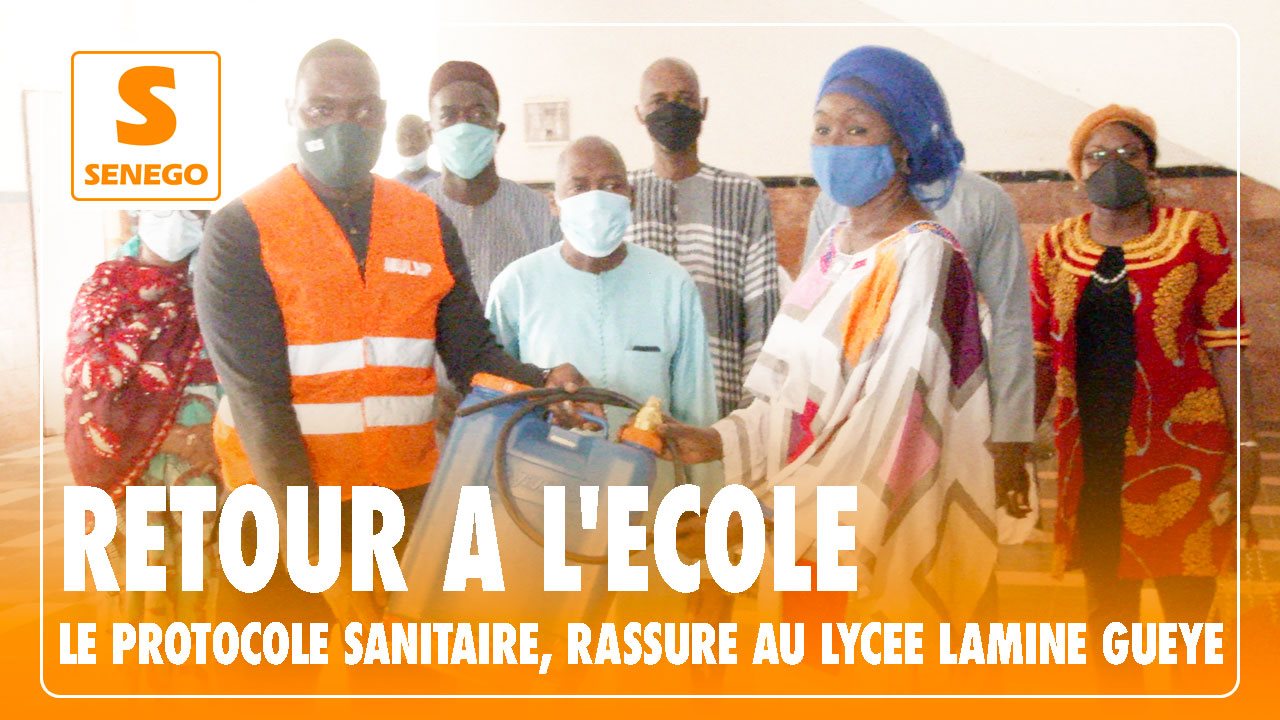 Réouverture Lycée Lamine Gueye : Le patron de l’Hygiène publique réunit les conditions de sécurité sanitaire