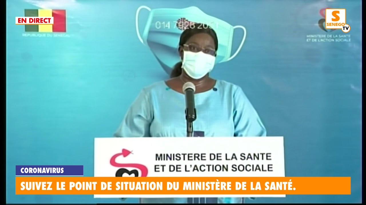 Covid-19 : 8 nouveaux cas communautaires enregistrés au Sénégal, ce lundi 11 Mai (Senego TV)