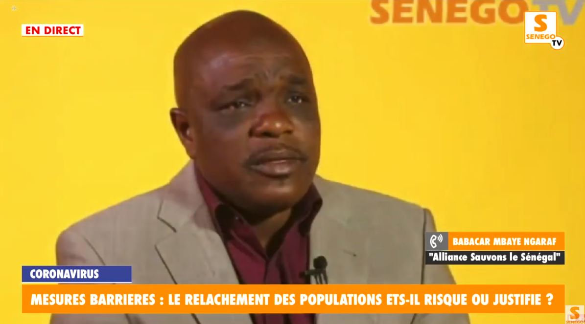 Corona, riposte et société – Babacar Mbaye Ngaraf : « L’Etat pionnier du relâchement » (Senego TV)