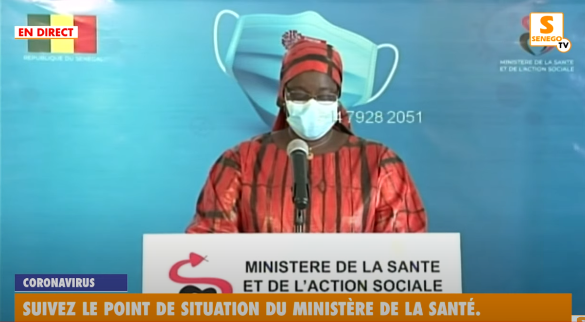 Covid-19 : Le Sénégal enregistre 04 nouveaux cas communautaires ce mercredi 06 Mai (Senego TV)