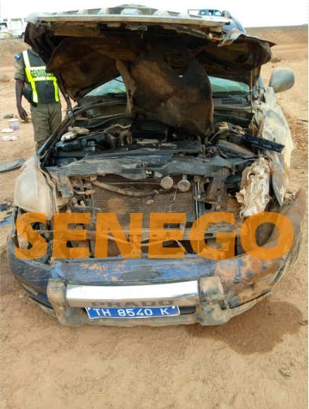 Vidéo: Les Tristes images de l’état de la voiture de Ndoye Bane après l’accident