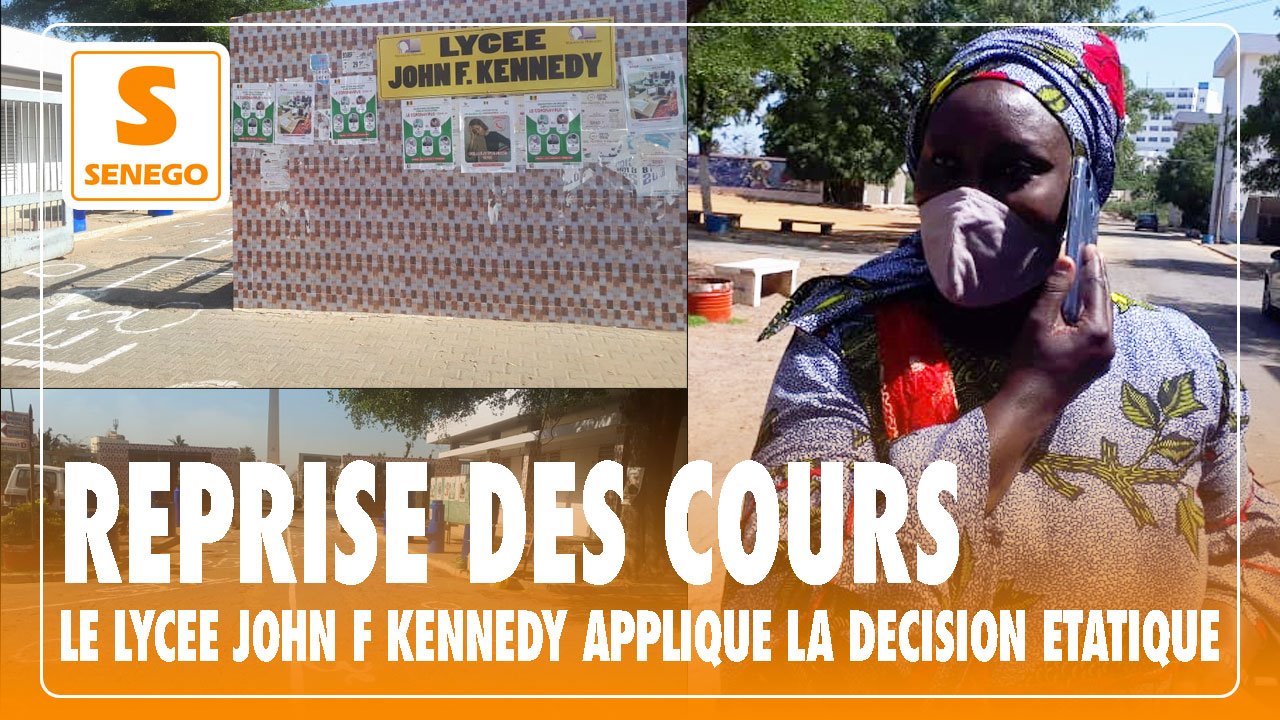 Reprise des cours : Le Lycée John F. Kennedy applique la décision étatique
