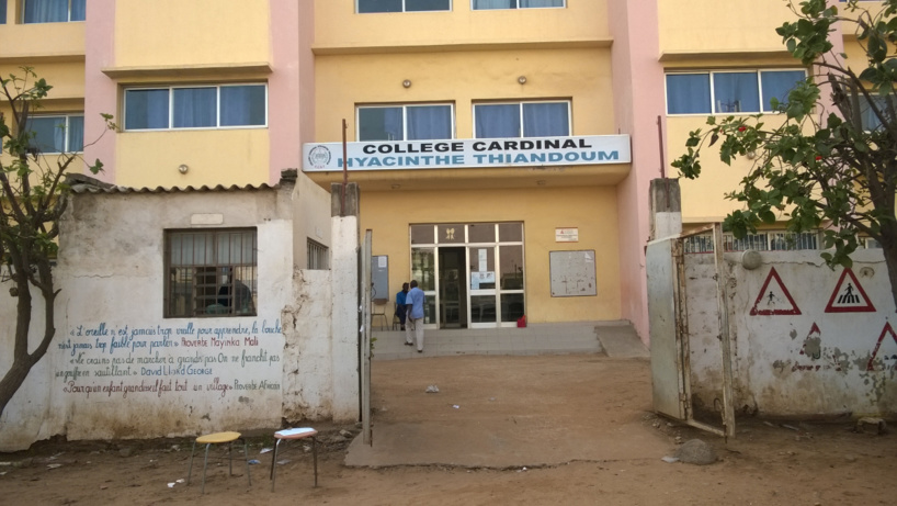Retour des élèves en classe : Le Collège Cardinal Hyacinthe Thiandoum ferme ses portes demain mardi (document)