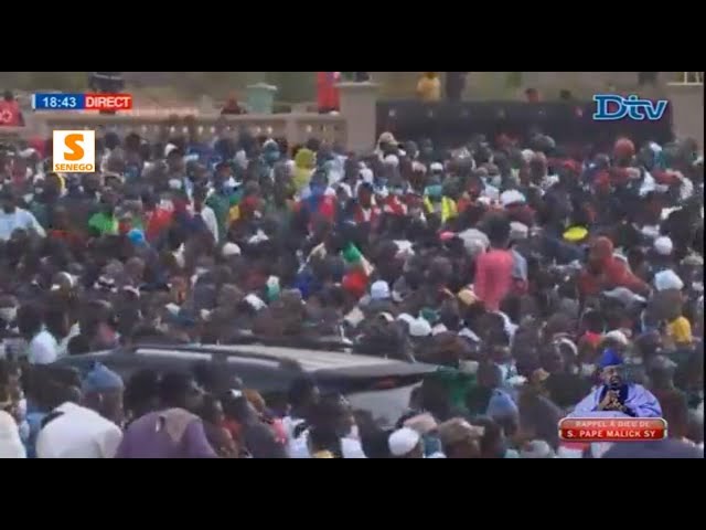 Tivaouane : L’arrivée de la dépouille de Pape Malick Sy (Vidéo)