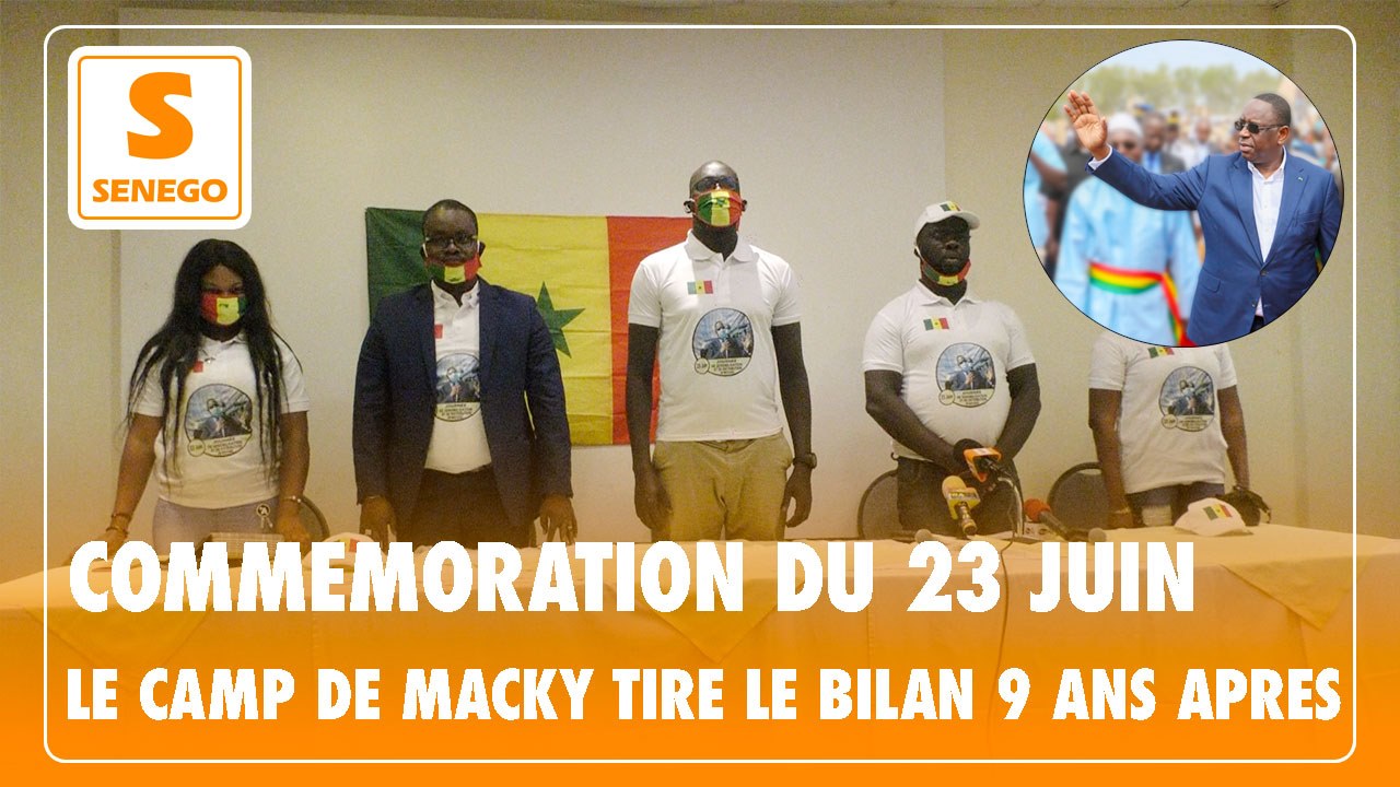 Commémoration du 23 juin : Le Camp de Macky tire le bilan des acquis 9 ans après (Senego TV)